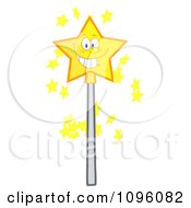 Happy Smiling Star Magic Wand
