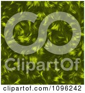 Poster, Art Print Of Textured Green Animal Fur Background