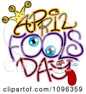 Poster, Art Print Of Eyes And April Fools Day Text
