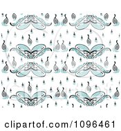Poster, Art Print Of Seamless Swan Background Pattern