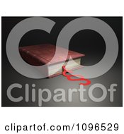Clipart 3d Antique Law And Legislation Book With A Law And Section Symbol Royalty Free CGI Illustration