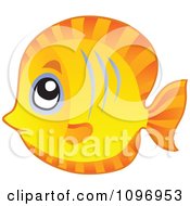 Happy Cute Orange Fish