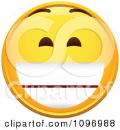 Poster, Art Print Of Yellow Cartoon Smiley Emoticon Happy Face 9