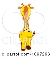 Poster, Art Print Of Giraffe Walking Away