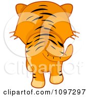 Poster, Art Print Of Tiger Walking Away