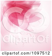 Clipart Decorative Pink Flower Petal Background Royalty Free Vector Illustration