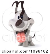 Clipart 3d Happy Jack Russell Terrier Dog Royalty Free CGI Illustration by Julos