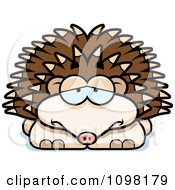 Poster, Art Print Of Depressed Hedgehog
