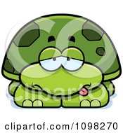 Poster, Art Print Of Sick Green Tortoise Turtle