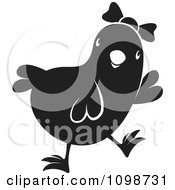 Poster, Art Print Of Cute Black Chick Wearing A Bow 2