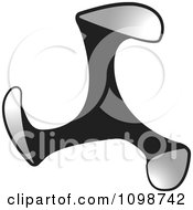 Clipart Black And Silver Shoe Maker Tool Royalty Free Vector Illustration by Lal Perera