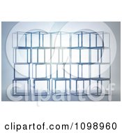 Clipart 3d Stacked Crates Royalty Free CGI Illustration by Mopic