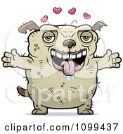 Poster, Art Print Of Loving Ugly Dog