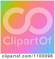 Square Texture Background With Gradient Rainbow Colors