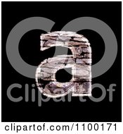 Poster, Art Print Of 3d Lowercase Letter A Made Of Stone Wall Texture