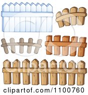 Poster, Art Print Of Wooden Fences