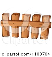 Poster, Art Print Of Wooden Picket Fence 3