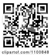 Poster, Art Print Of Black And White Qr Code