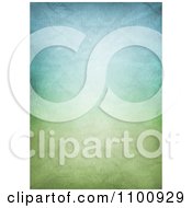 Poster, Art Print Of Pastel Green And Blue Grungy Crumpled Canvas Background