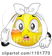 Poster, Art Print Of Yellow Smiley With A Tooth Ache