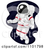 Astronaut Doing A Space Walk