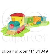 Poster, Art Print Of Toy Train In Grass