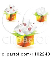 Poster, Art Print Of Boxes With Envelopes