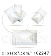 Poster, Art Print Of White Envelopes
