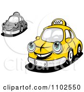 Poster, Art Print Of Happy Taxi Cabs