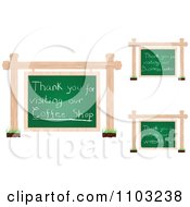Poster, Art Print Of Chalk Board Store Signs