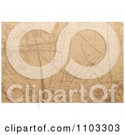 Clipart Scratched Grungy Brown Background Royalty Free Vector Illustration