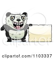 Poster, Art Print Of Ugly Panda With A Sign