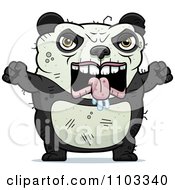 Poster, Art Print Of Angry Ugly Panda