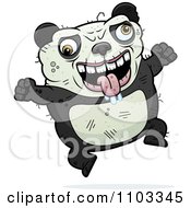 Poster, Art Print Of Jumping Ugly Panda