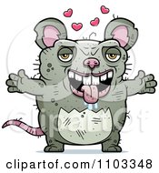 Poster, Art Print Of Loving Ugly Rat