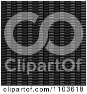 Clipart Retangular Patterned Carbon Fiber Texture Background Royalty Free CGI Illustration