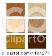 Clipart Wood Texture Grains And Colors Royalty Free Vector Illustration
