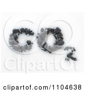 Poster, Art Print Of 3d Coal Forming Co2 Carbon Dioxide