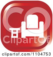 Clipart Red Furniture Store Icon Royalty Free Vector Illustration by Lal Perera