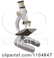 Clipart Microscope Royalty Free Vector Illustration