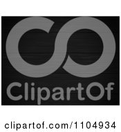 Clipart 3d Black Wood Panel Background Royalty Free Vector Illustration by elaineitalia