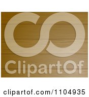 Clipart 3d Wood Panel Background Royalty Free Vector Illustration