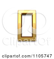 3d Gold Combining Cyrillic Pokrytie Clipart Royalty Free CGI Illustration