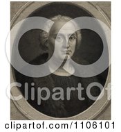 Poster, Art Print Of Portrait Of Christopher Columbus Wearing A Fur Trimmed Coat And Facing Front