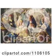 Poster, Art Print Of Christopher Columbus Being Greeted By King Ferdinand And Queen I