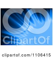 Clipart Blue Sun Rays Royalty Free Vector Illustration