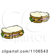 Poster, Art Print Of Bologna Sandwiches