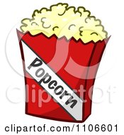 Poster, Art Print Of Bag Of Movie Popcorn
