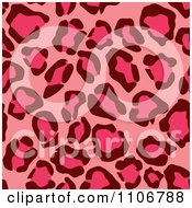 Poster, Art Print Of Seamless Pink Leopard Print Background Pattern 2