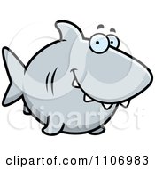 Poster, Art Print Of Happy Shark